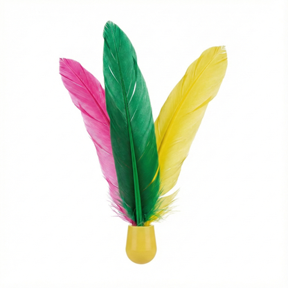 1 Flerfarvet Fjerbold