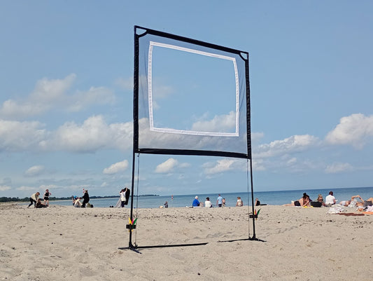 MINI PADEL mobilt padel-net fra Nordic Batgame
